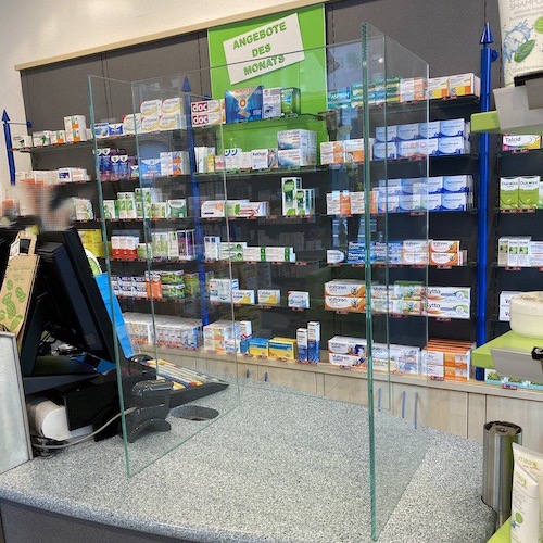 Husten-/Niesschutz Apotheke